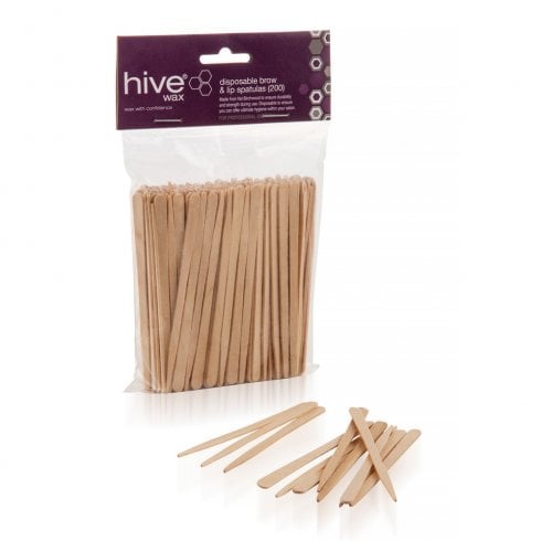 Hive Disposable Brow & Lip Spatulas (200)