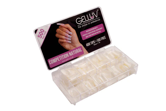 COMPETITION NATURAL NAIL TIPS- PACK OF 400