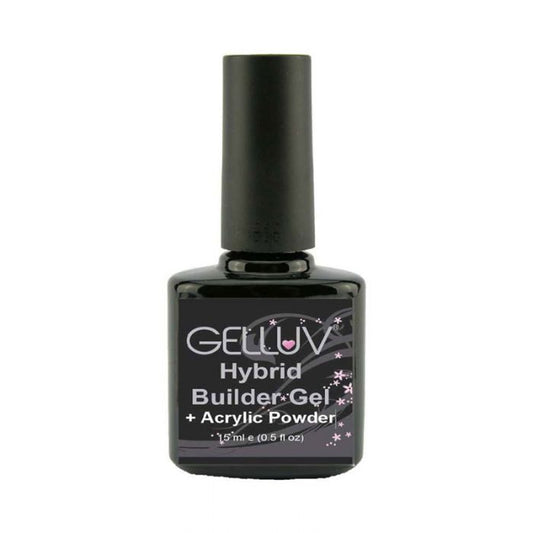 Gelluv Clear Hybrid Builder Gel & Acrylic 15ml