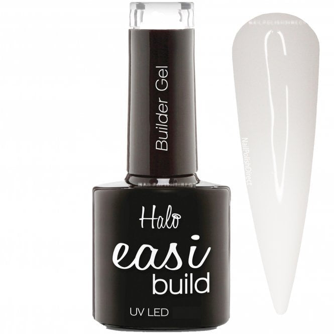 HALO GEL NAILS Halo Gel Nails Easi Build LED/UV Builder Gel - White 15ml