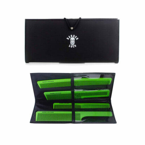 Barber Loco Neo Comb Set (green)