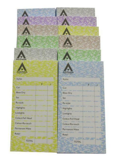 Agenda CP12 - Check Pads Assorted 12 X 100 Leaf