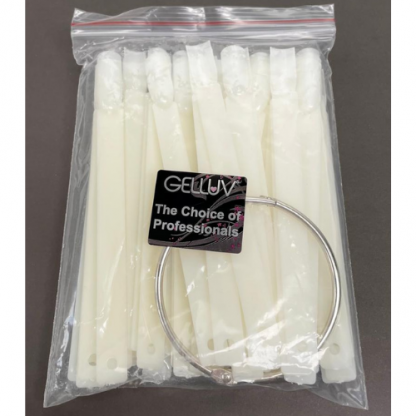 Gelluv Square Nail Lollipop Ring (1 Pack of 50 Swatches)